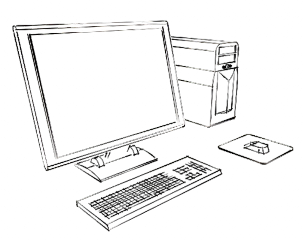 computer station icon